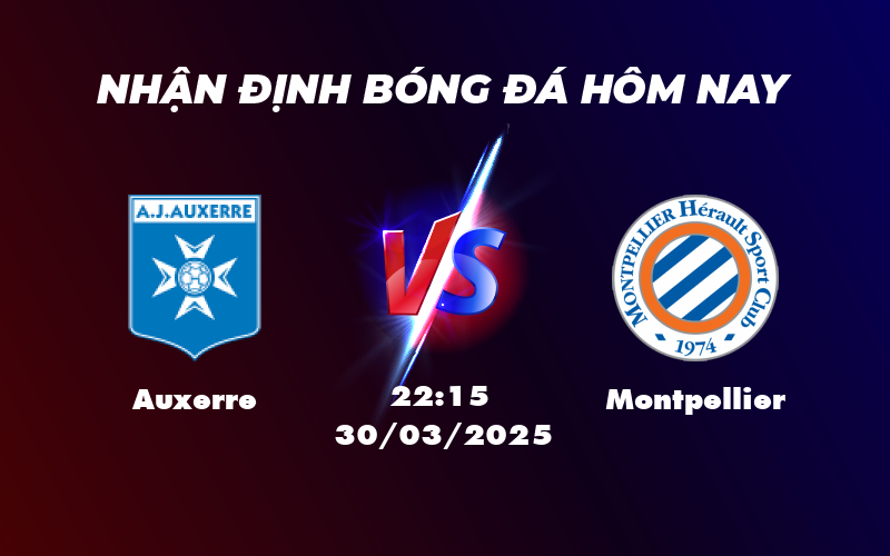 auxerre montpellier 30 03 ligue 1