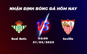 real betis sevilla 31 03 la liga