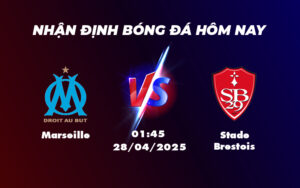 marseille stade brestois 28 04 ligue 1