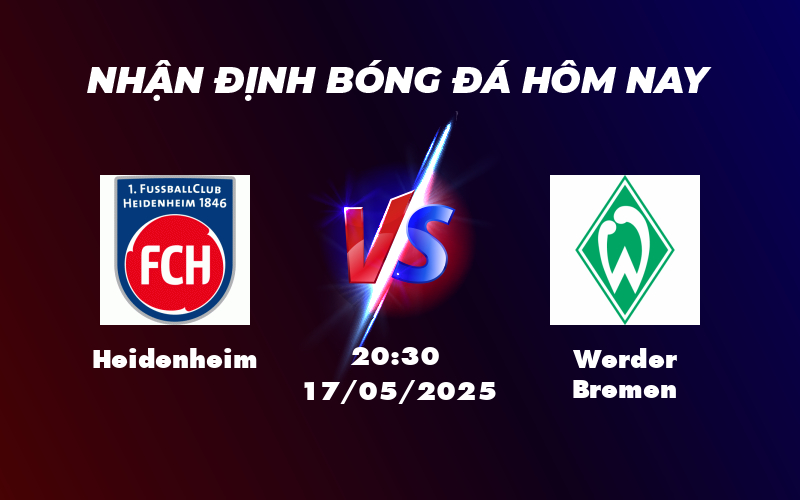 heidenheim werder bremen 17 05 bundesliga